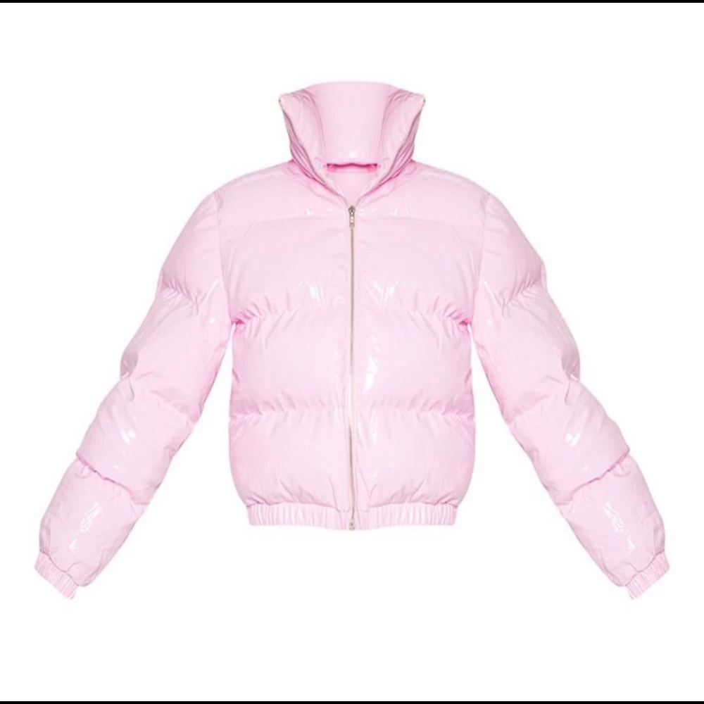 Pink Puffer Coat